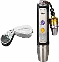 拡大用ルーペ 携帯用 真実4倍 宝石 鑑定用 ジュエリールーペ LEDライト Amazon.co.jp: Akeyda 拡大鏡 ルーペ 携帯用 真実4倍 宝石鑑定用